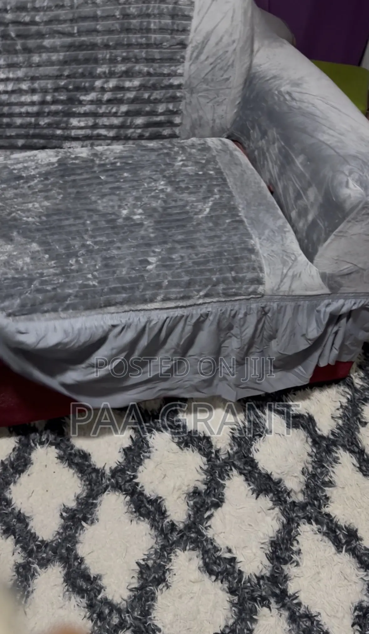 Fluffy Sofa Luxury Fluffy Pure Cotton Cover Protection(Sold as a Set