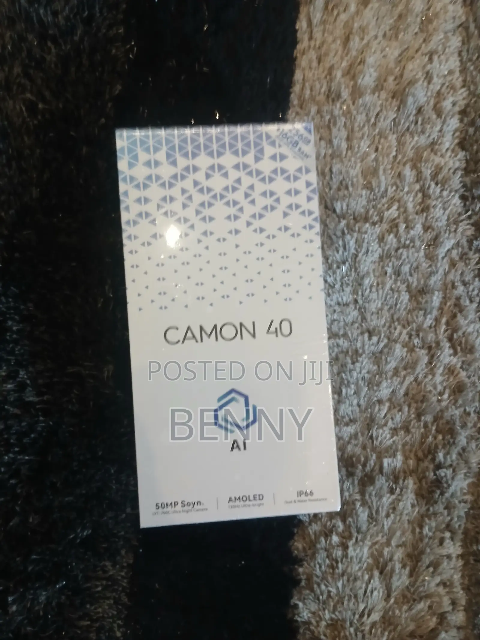New Tecno Camon 40 256 GB Black