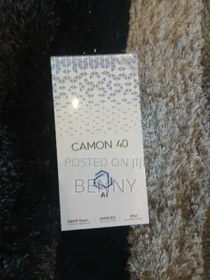 New Tecno Camon 40 256 GB Black