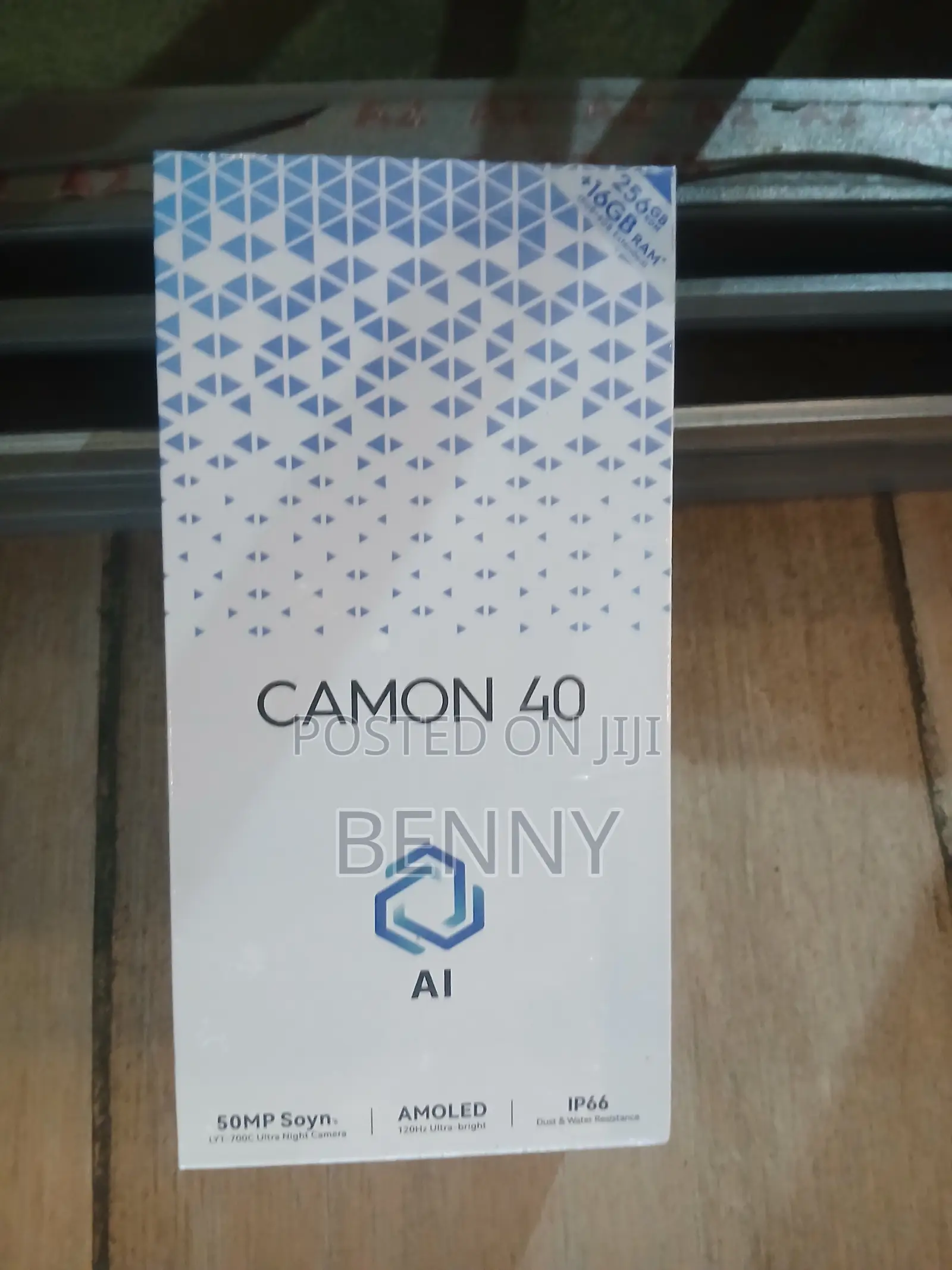 New Tecno Camon 40 256 GB Black