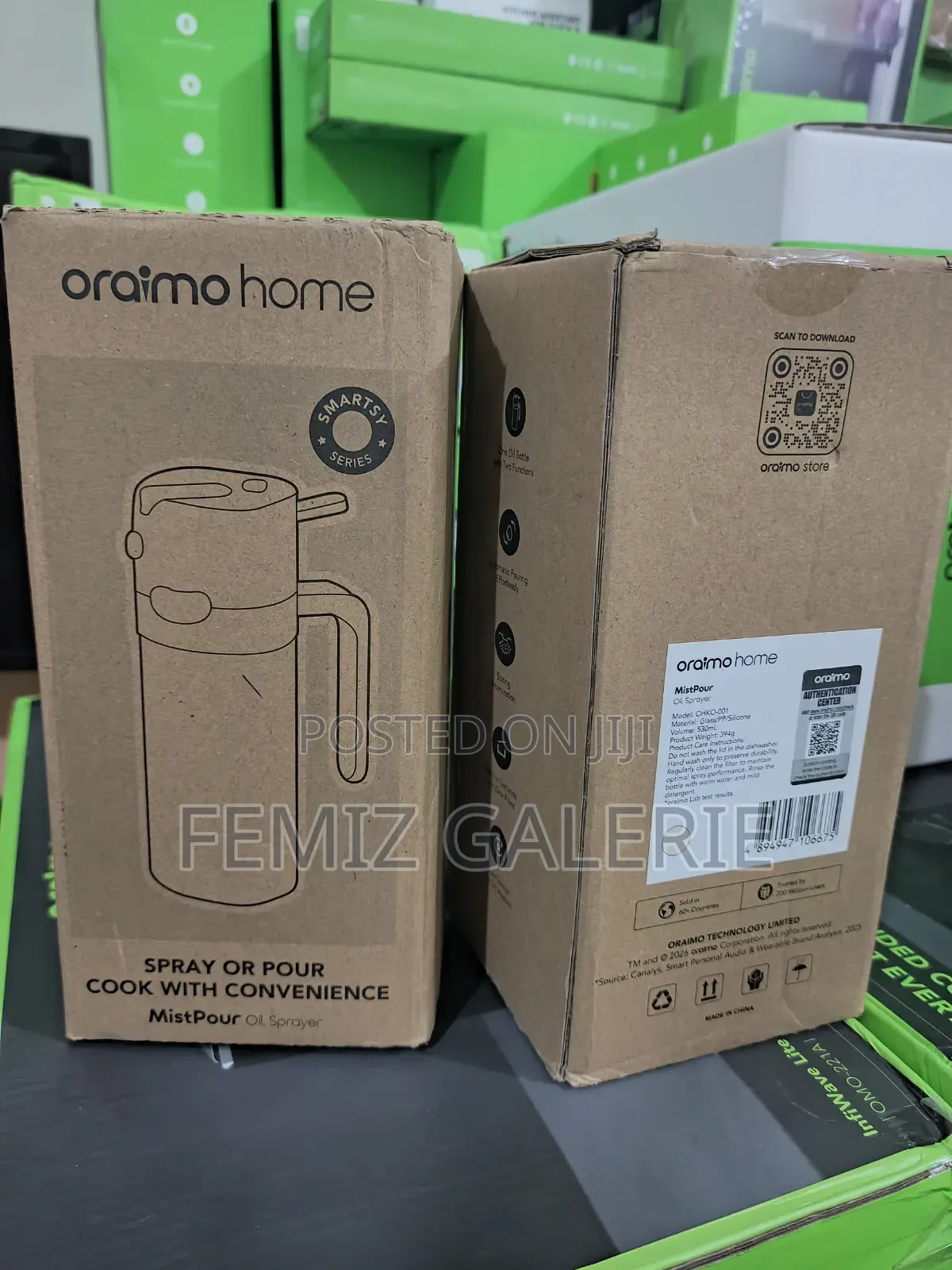 Oraimo Mistpour Dual Mode Convenient Oil Sprayer