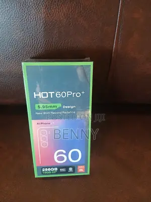 New Infinix Hot 60 Pro+ 256 GB Black