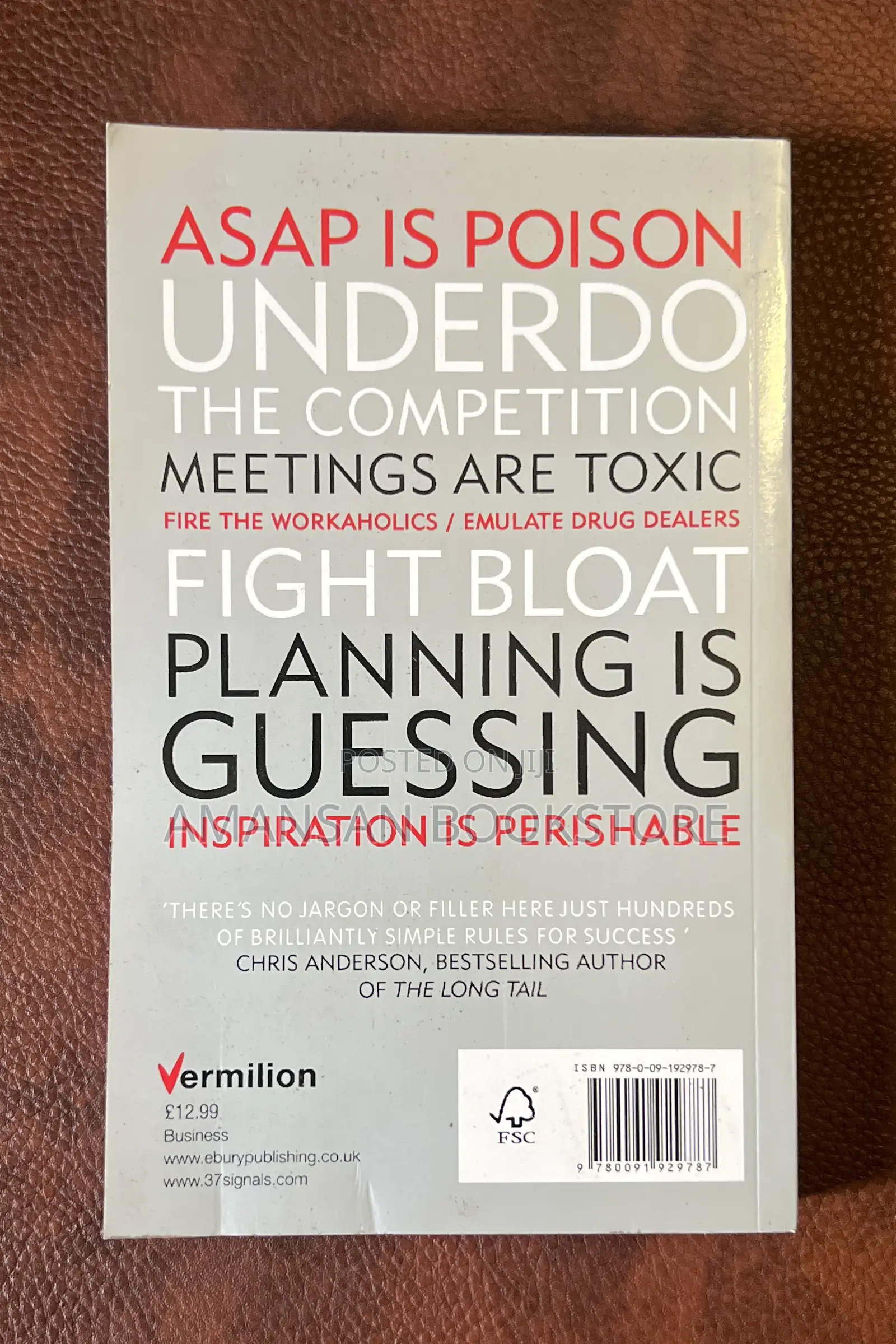Rework By Jason Fried And David Heinemeier Hansson