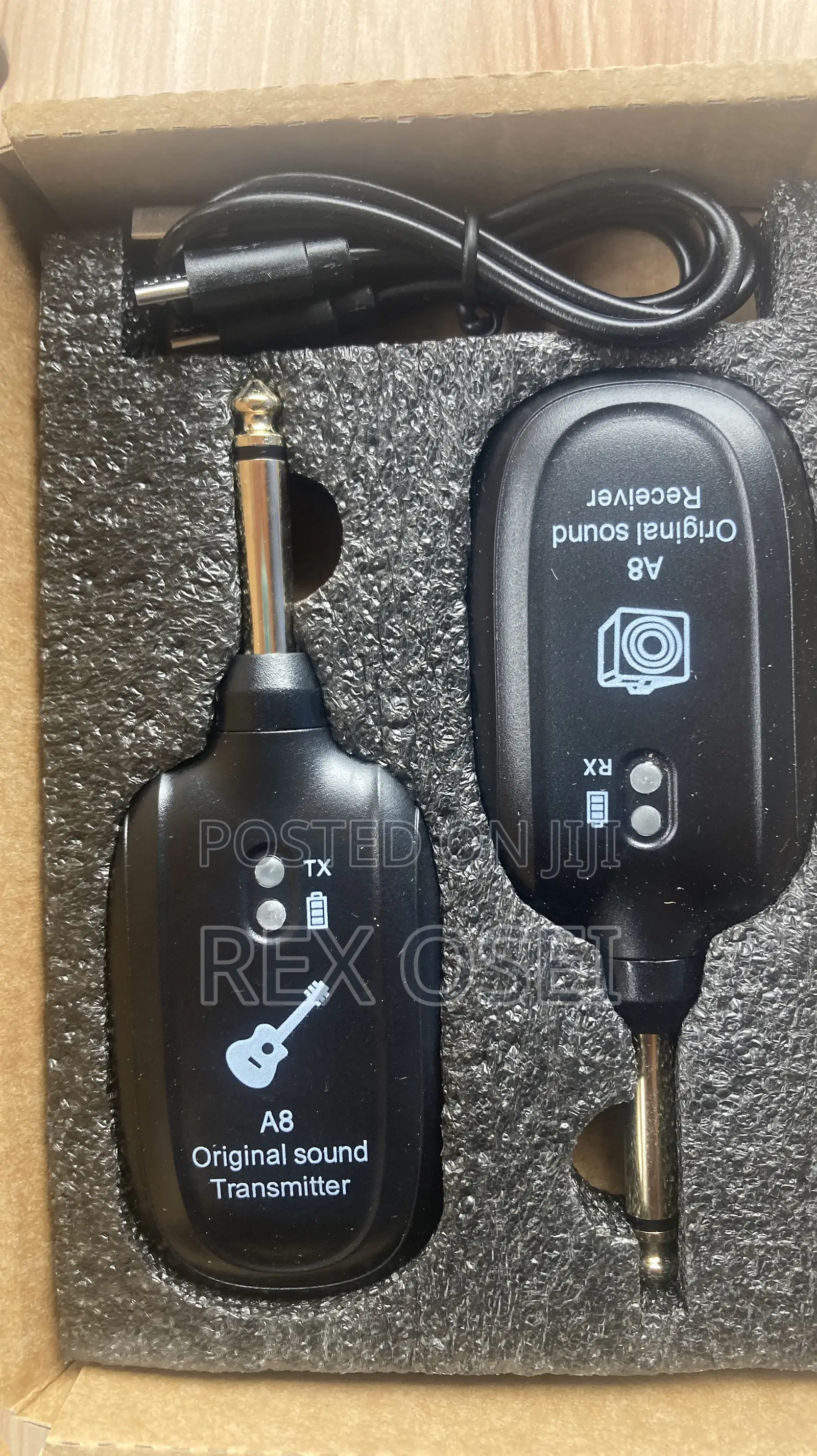 Guitar/Audio Wireless Transmitter Rx1 Tx1