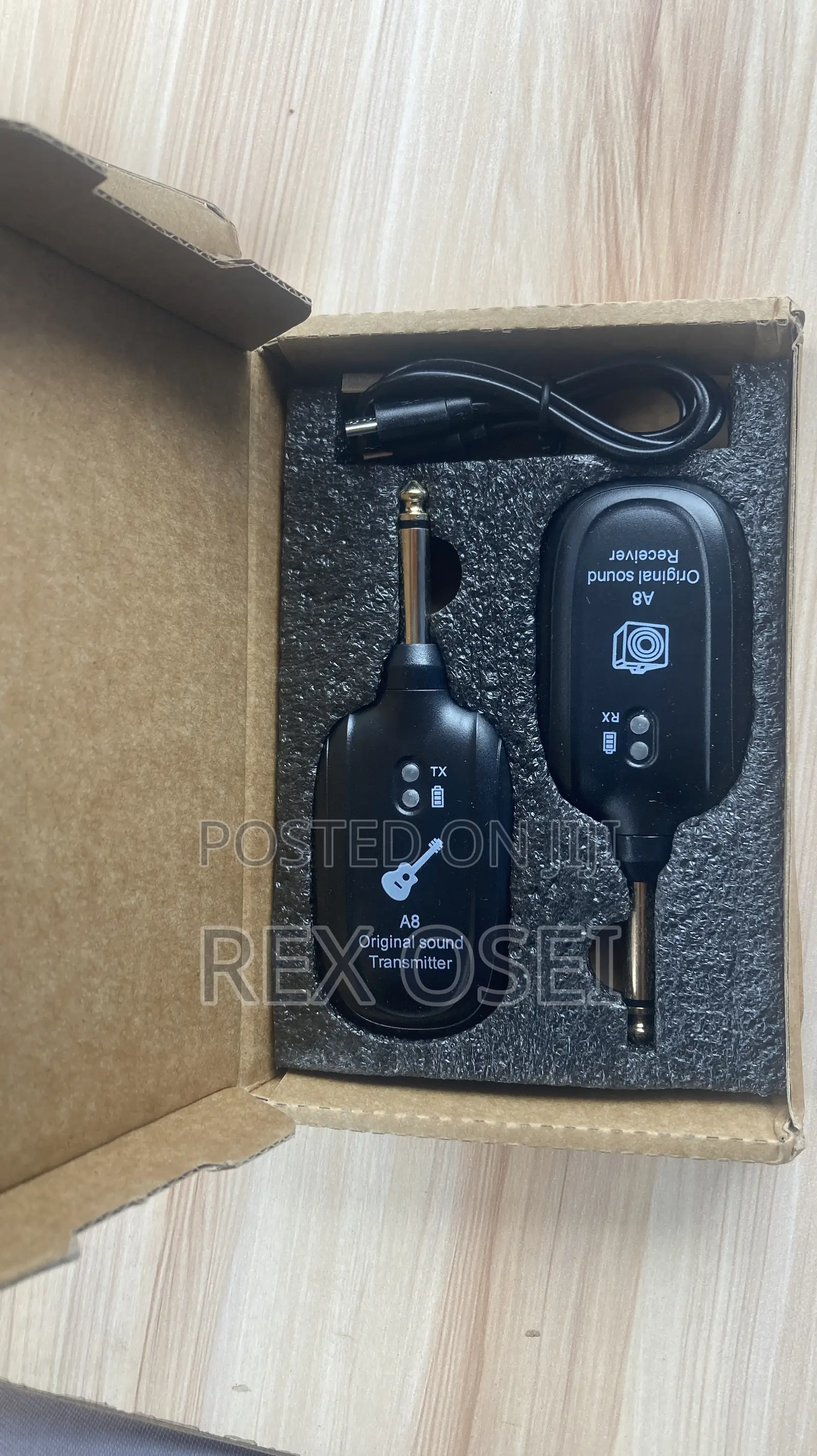 Guitar/Audio Wireless Transmitter Rx1 Tx1
