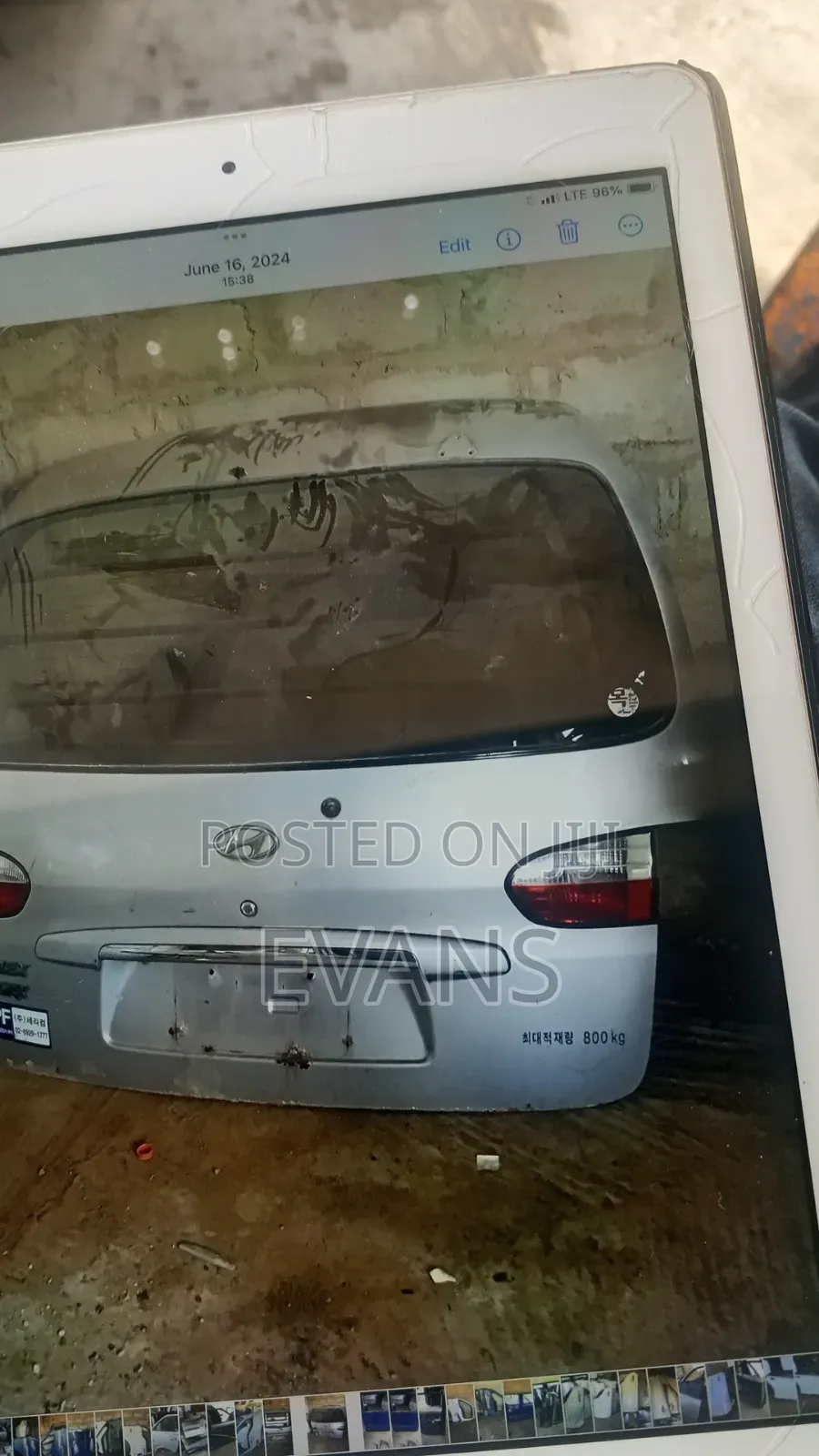 Hyundai H200 Back Boot