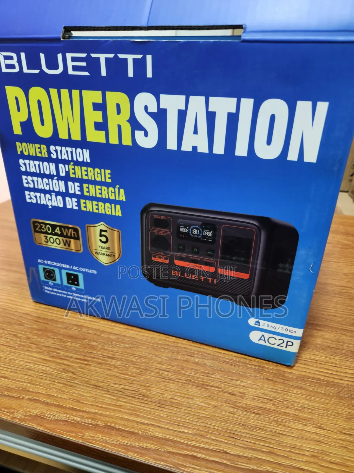 New Bluetti Powerstation 230.4wh