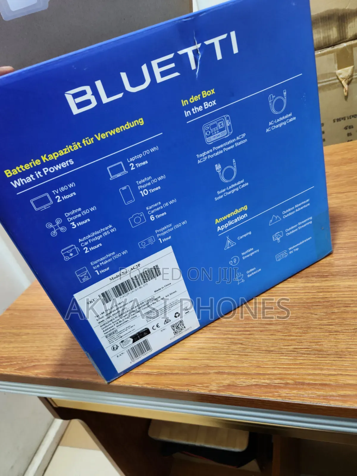 New Bluetti Powerstation 230.4wh