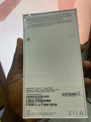 New Apple iPhone 11 128 GB Purple