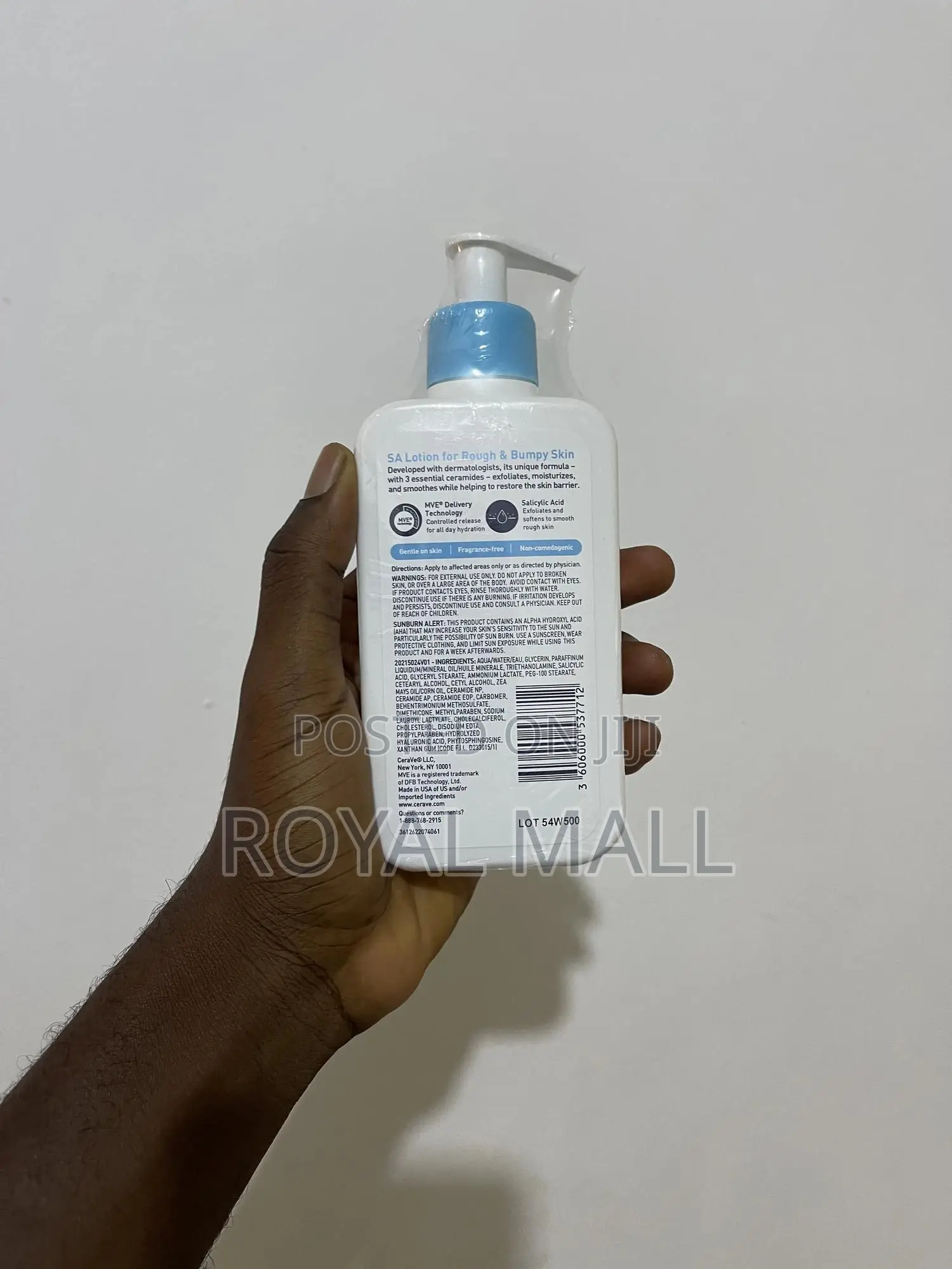 Cerave Sa Lotion for Rough and Bumpy Skin