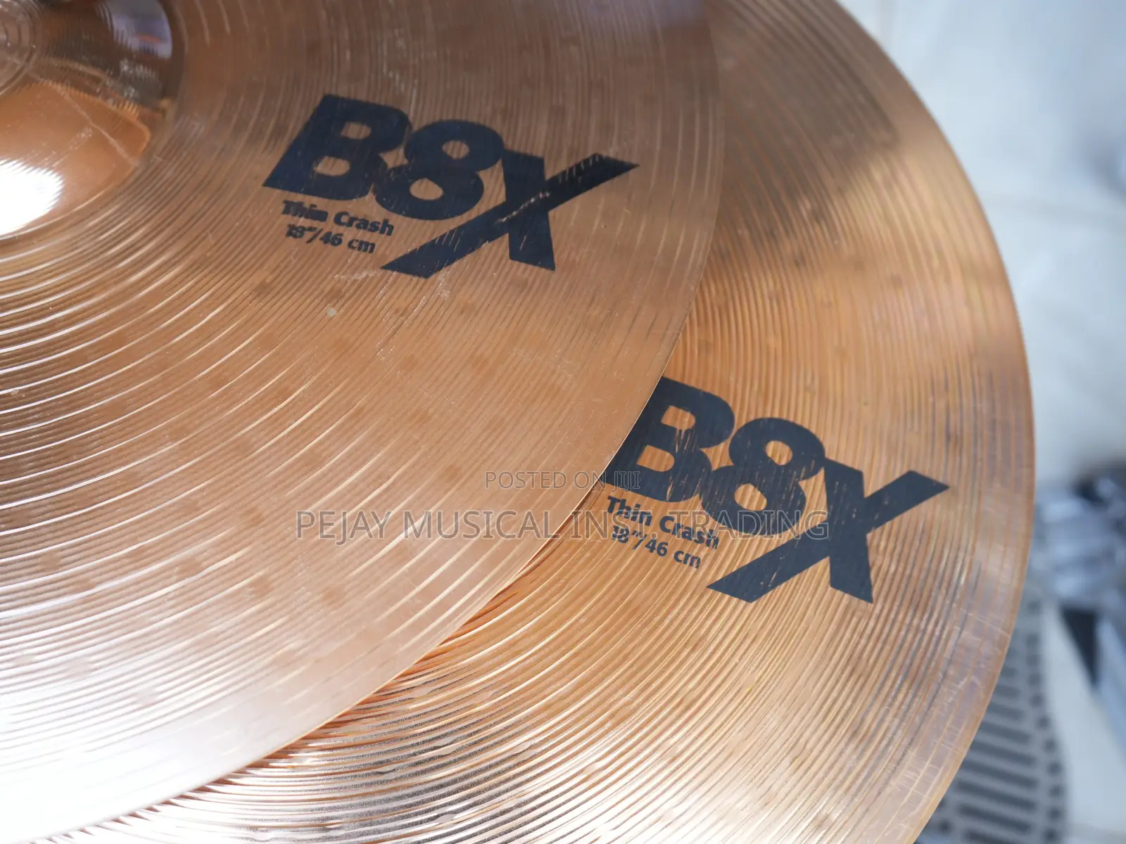 Original Sabian B8X Cymbals Brand New | Best Sound | Kumasi