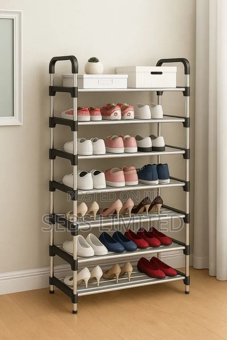 7 Tier Anti Rust Shoe Rack