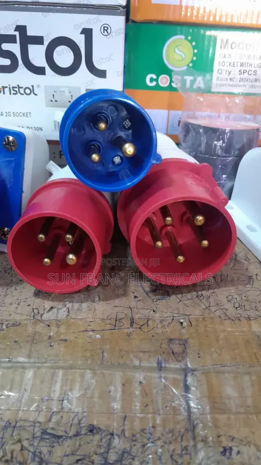 16a 3pin 4pin 5pin Industrial Male and Female Plug