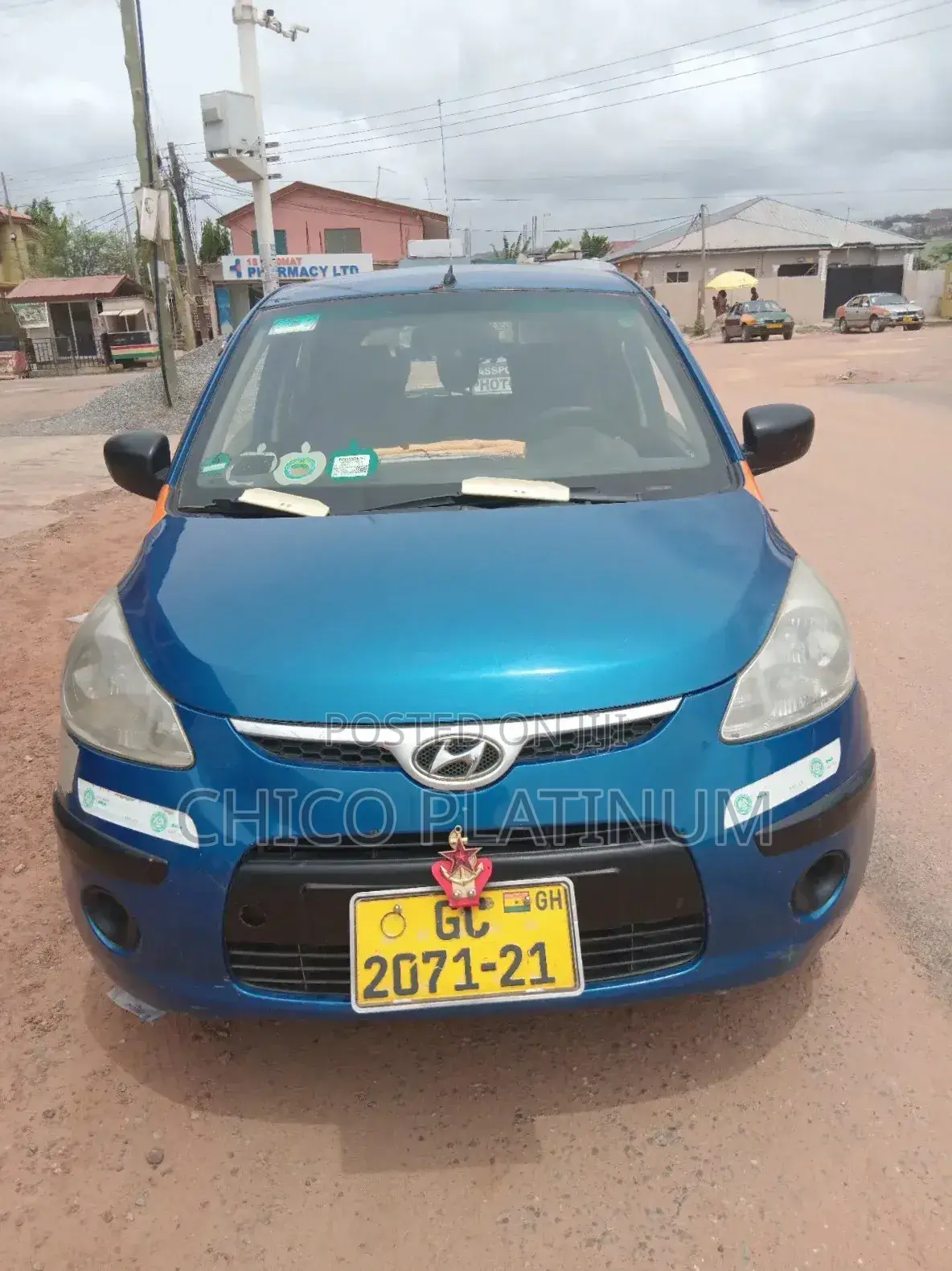 Hyundai I10 2008 Blue