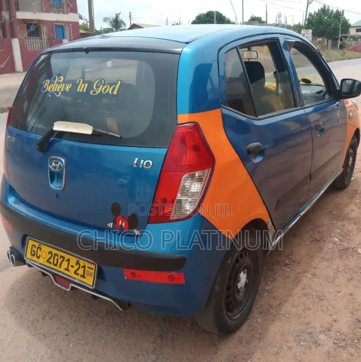 Hyundai I10 2008 Blue