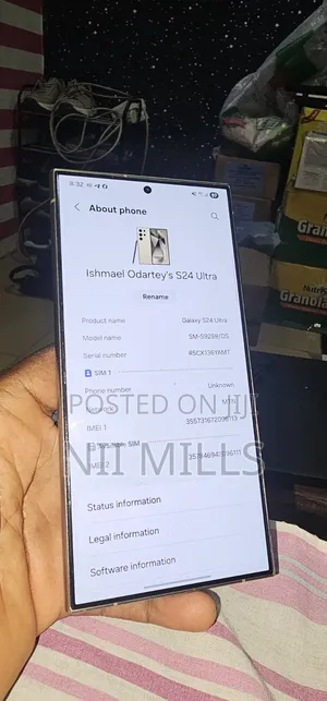 Samsung Galaxy S24 Ultra 512 GB Gold