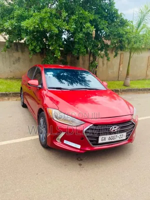 Hyundai Elantra Limited Sedan FWD (2.0L 4cyl 6A) 2017 Red