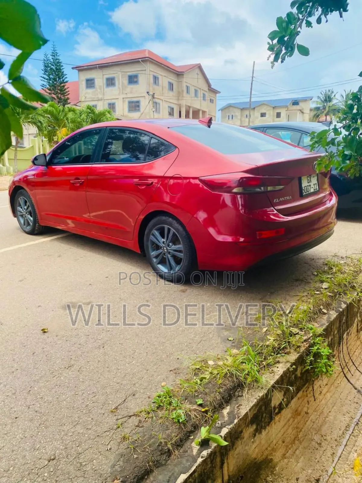 Hyundai Elantra Limited Sedan FWD (2.0L 4cyl 6A) 2017 Red
