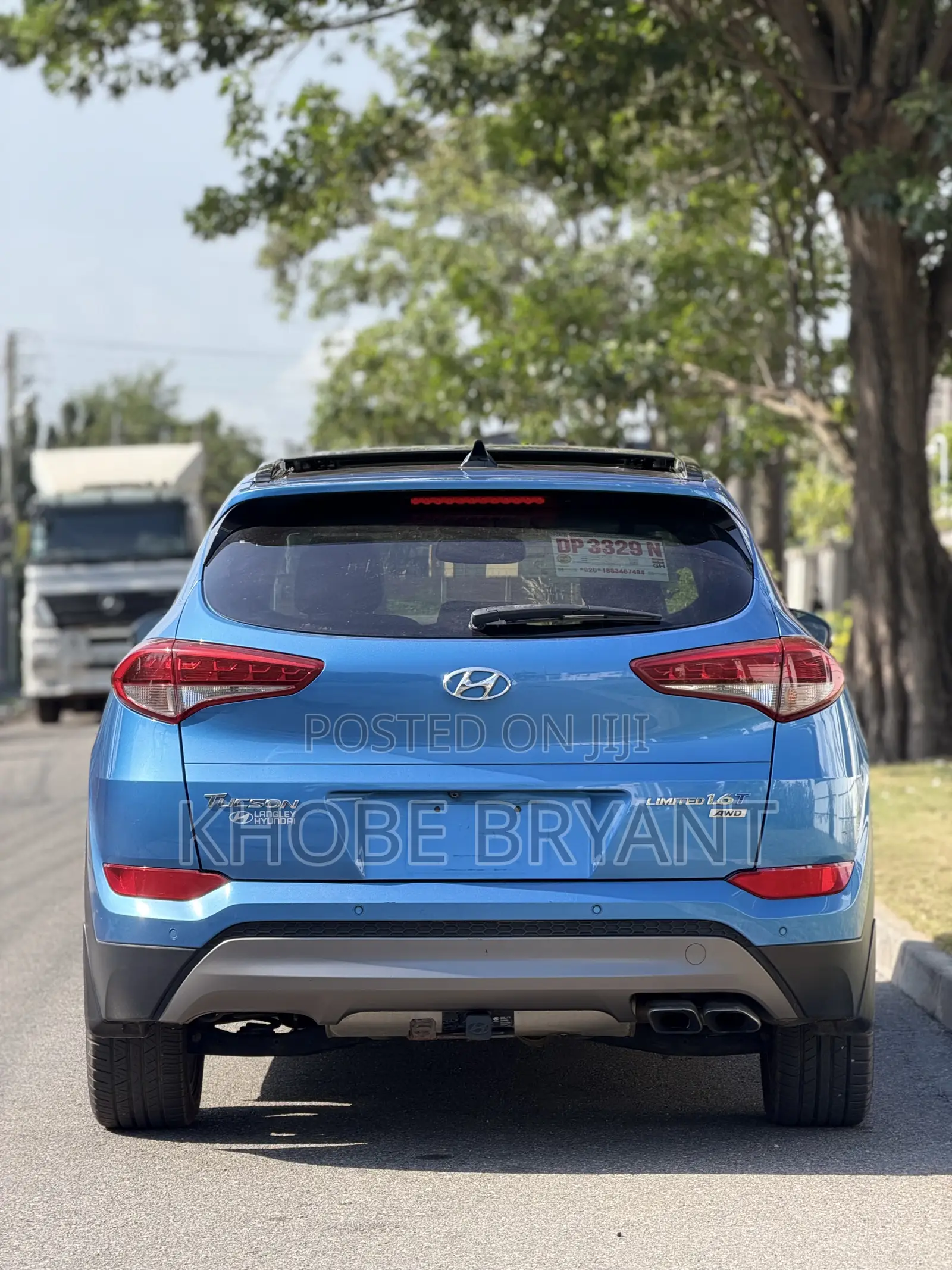 Hyundai Tucson Limited AWD 2016 Blue