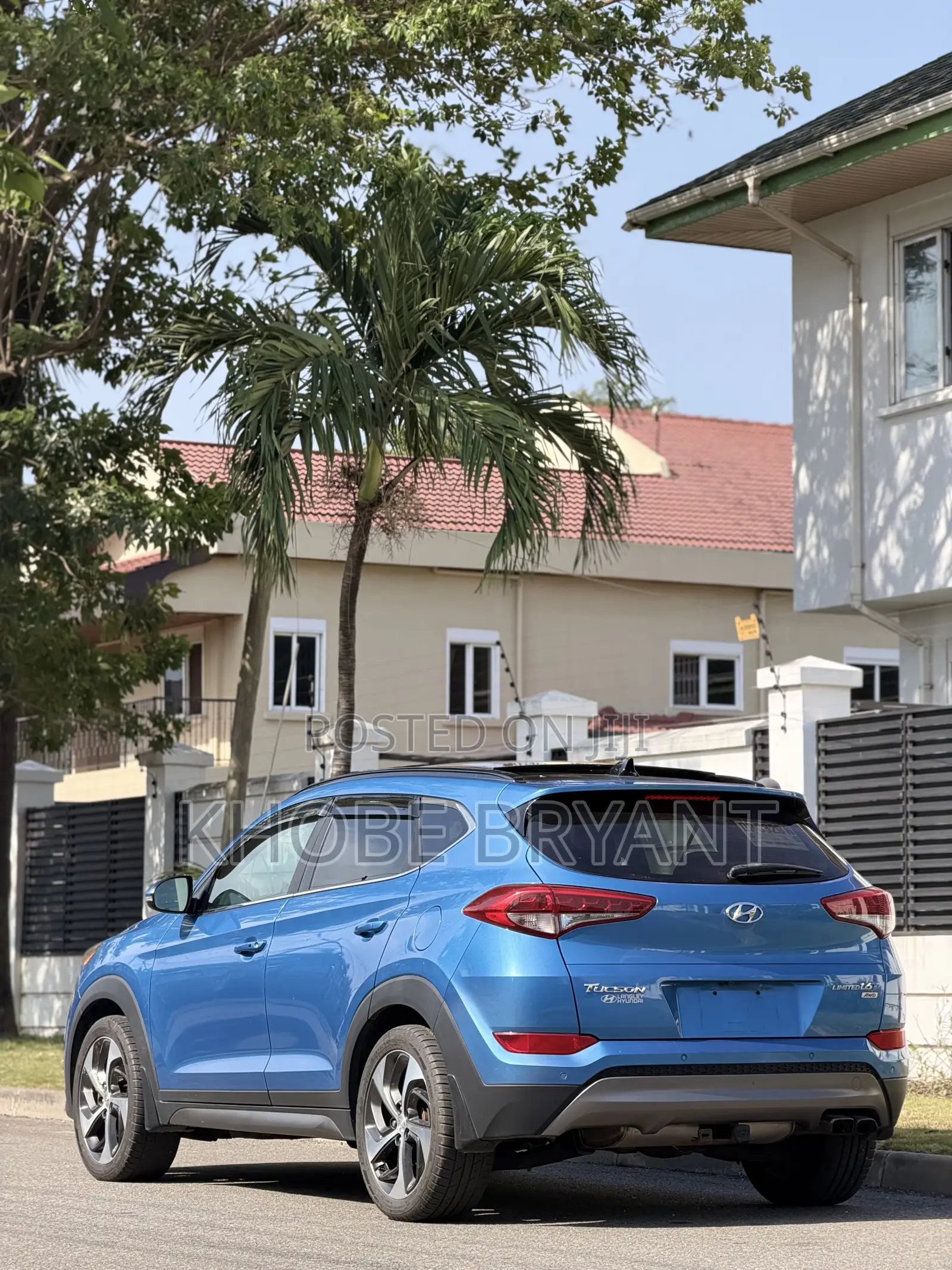 Hyundai Tucson Limited AWD 2016 Blue