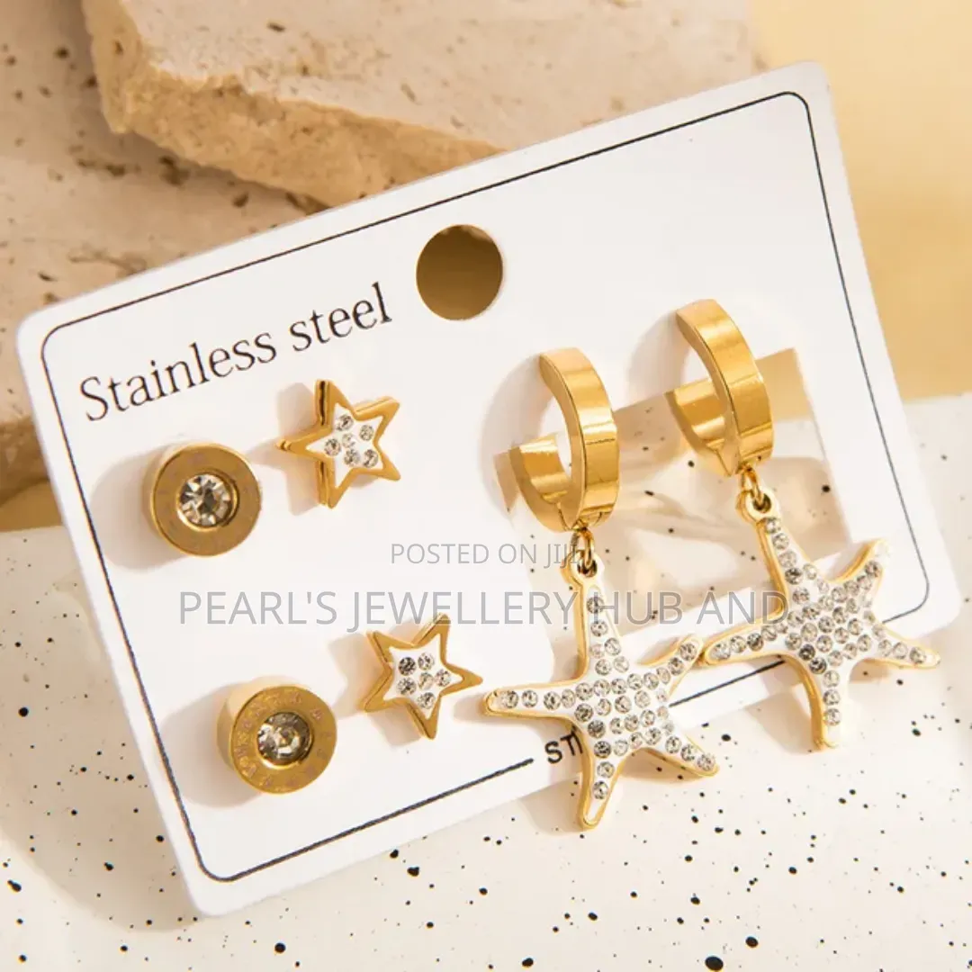 Stainless Earrings for Ladies