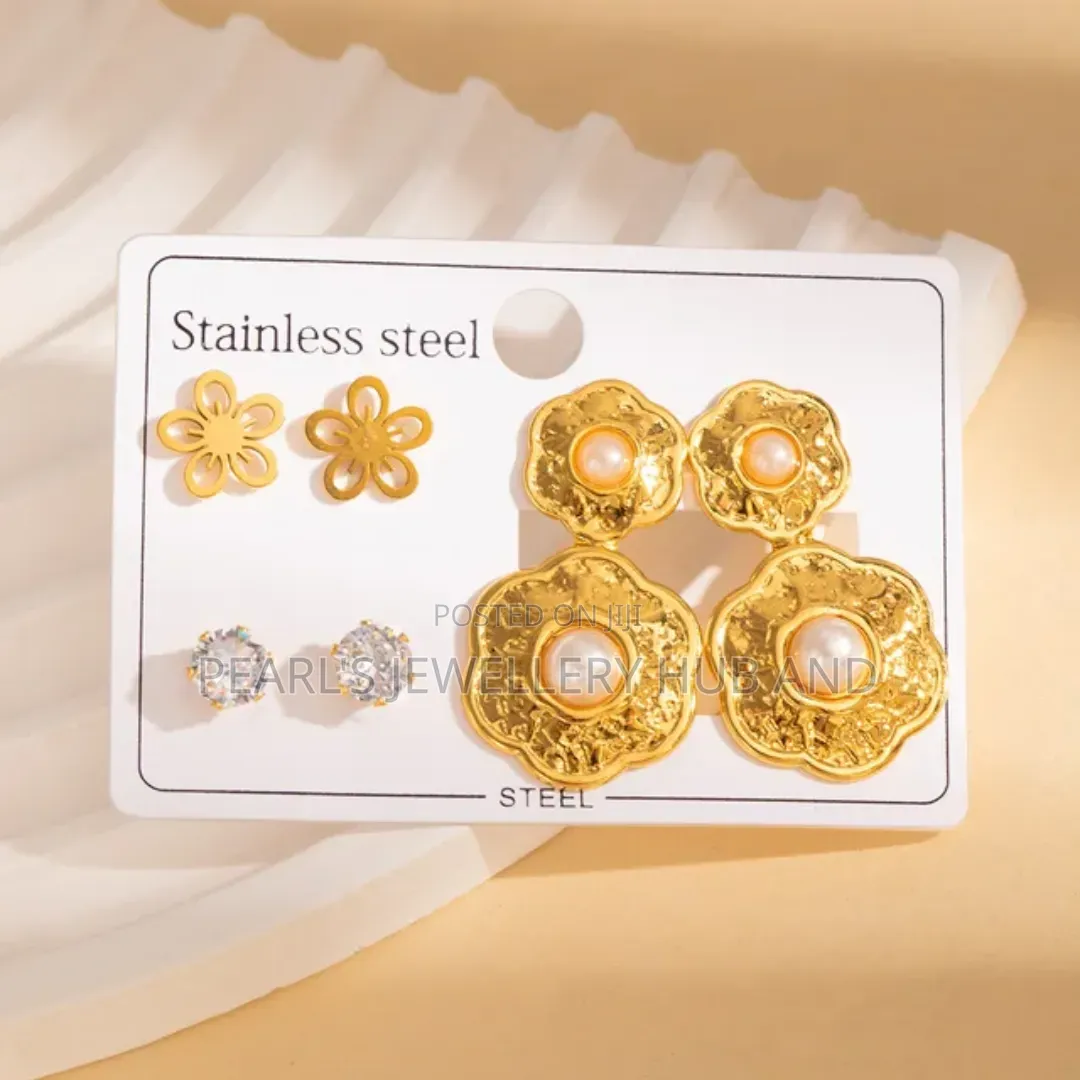 Stainless Earrings for Ladies