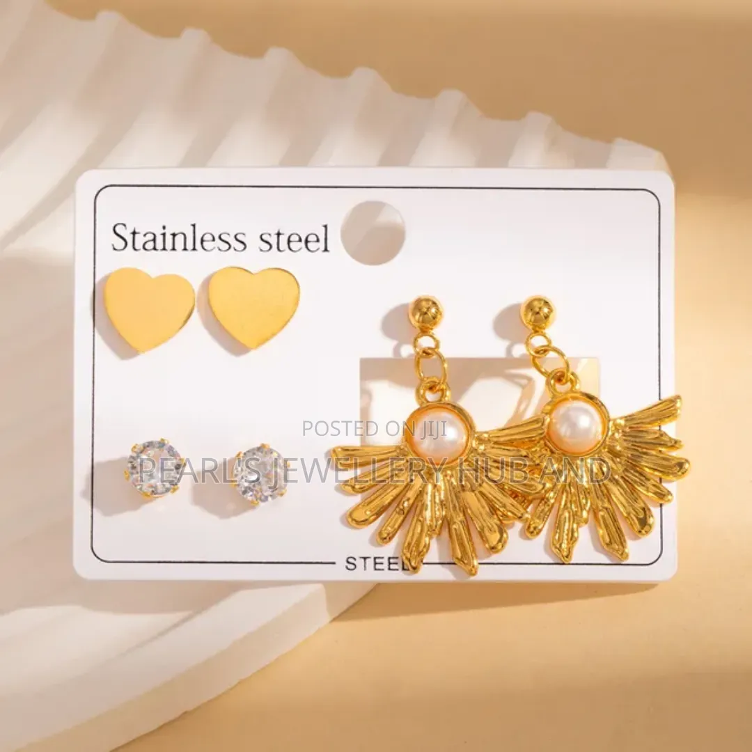 Stainless Earrings for Ladies