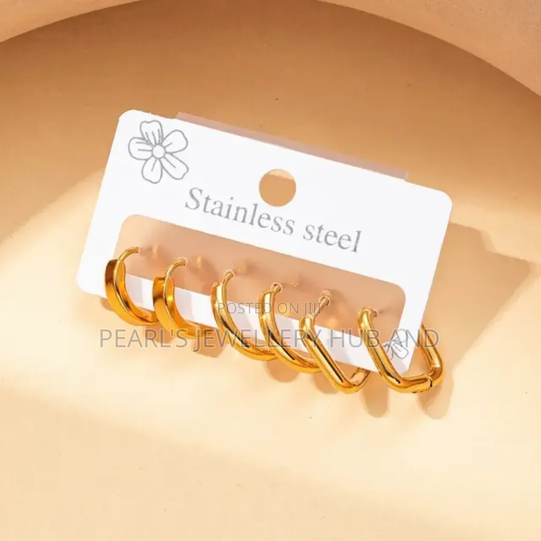 Stainless Earrings for Ladies