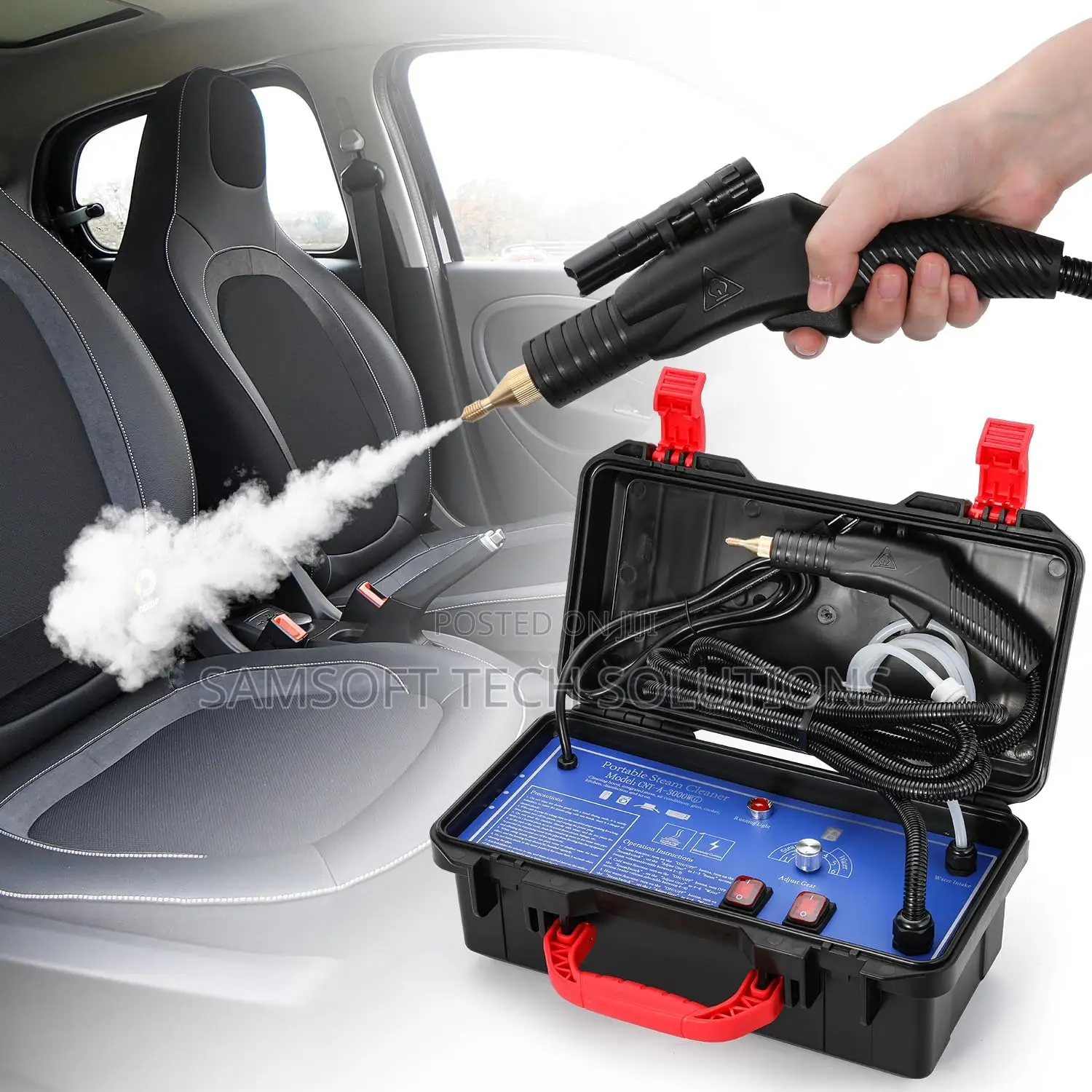 Multifunctional High Pressure Portable Handheld Steam Cleaner Machine