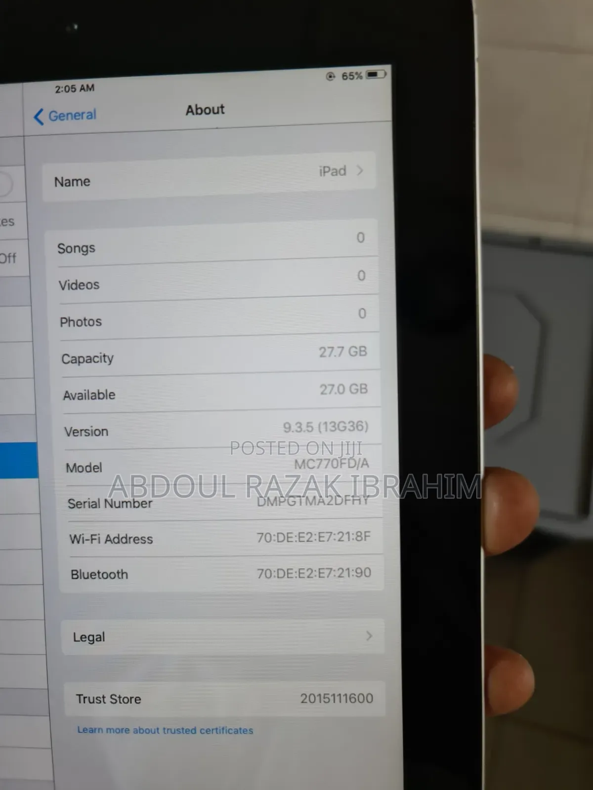 Apple iPad 2 Wi-Fi 32 GB Silver
