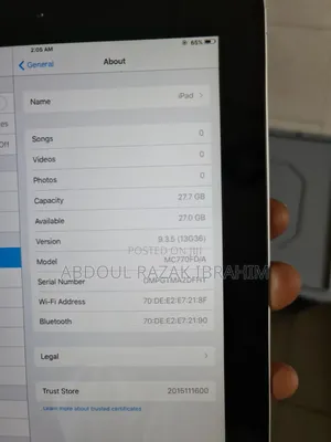 Apple iPad 2 Wi-Fi 32 GB Silver