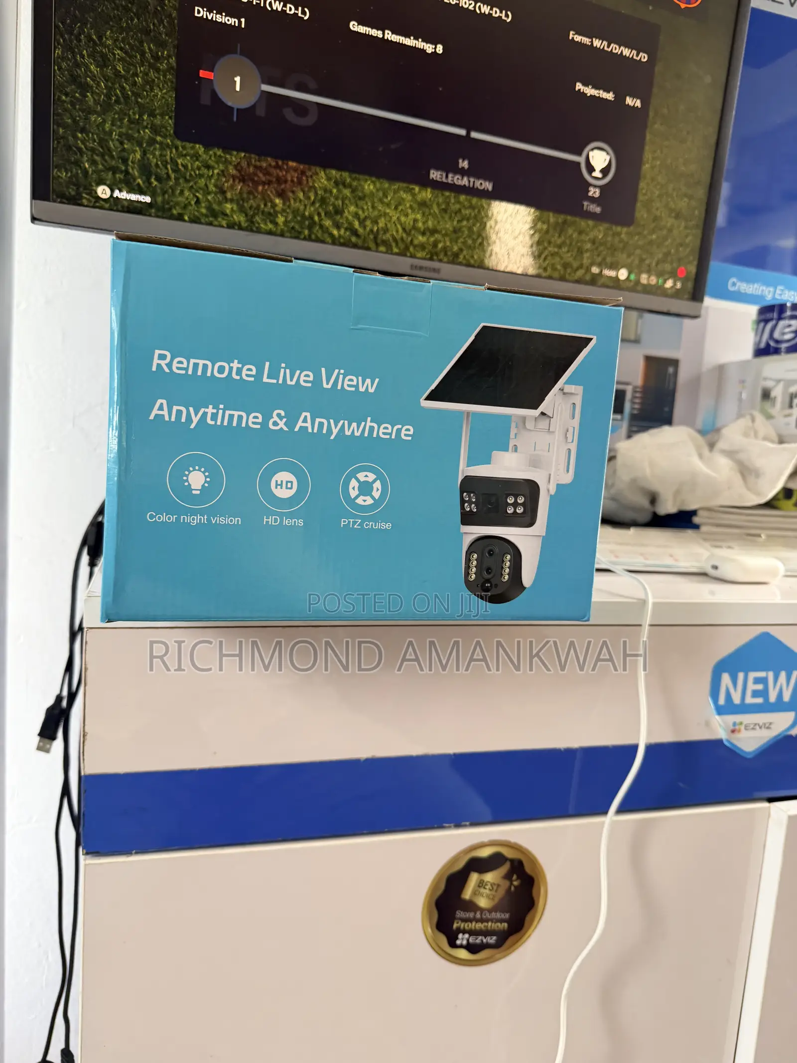 V380max Smart Solar Camera