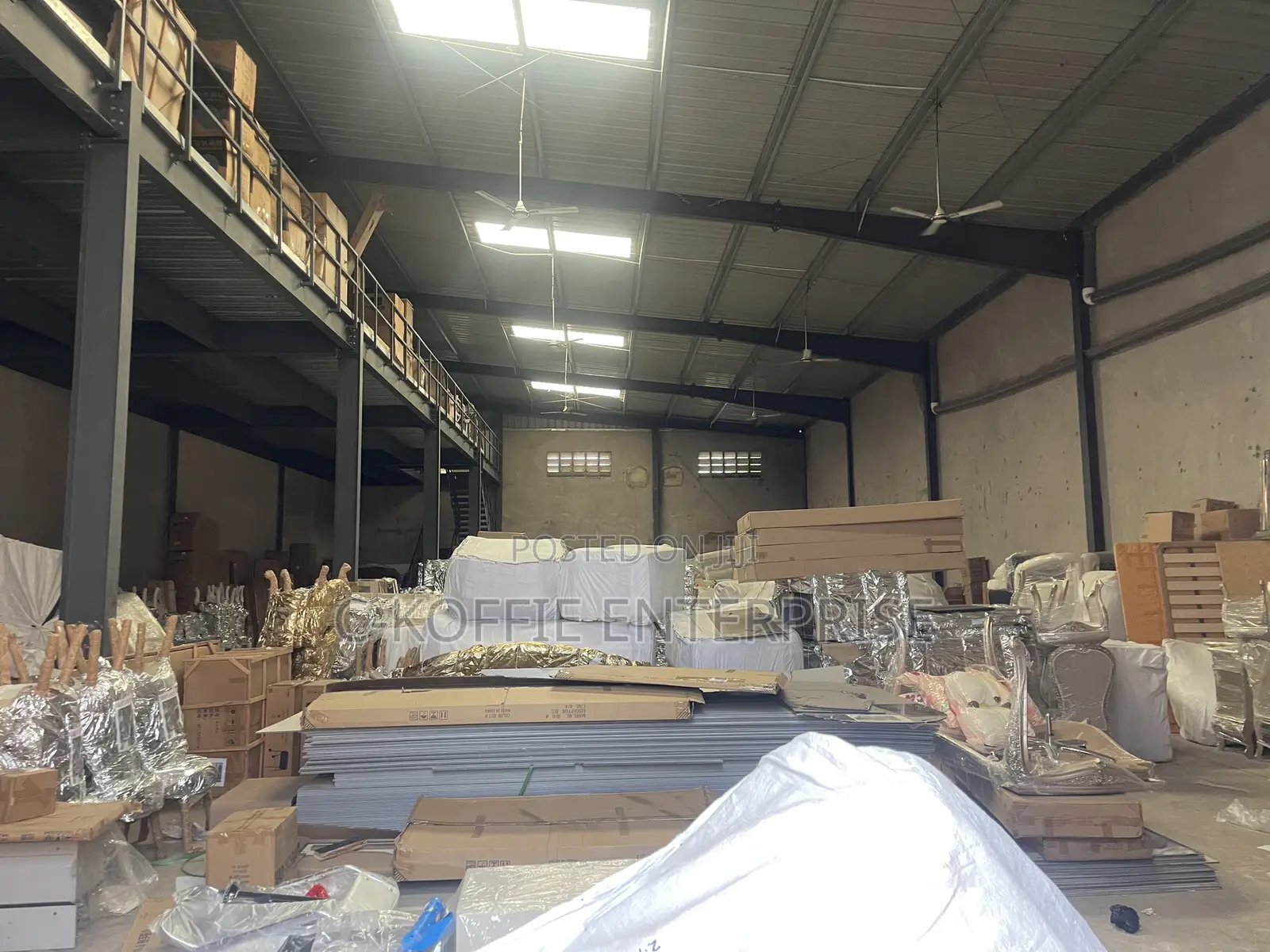 800 SQM Warehouse at Spintex for Rent