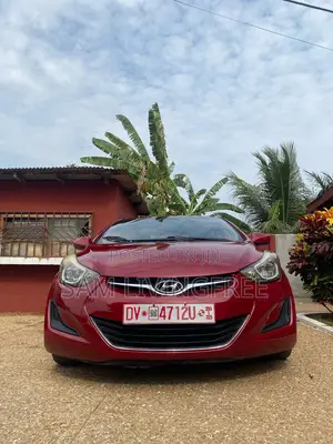 Hyundai Elantra 2015 Red