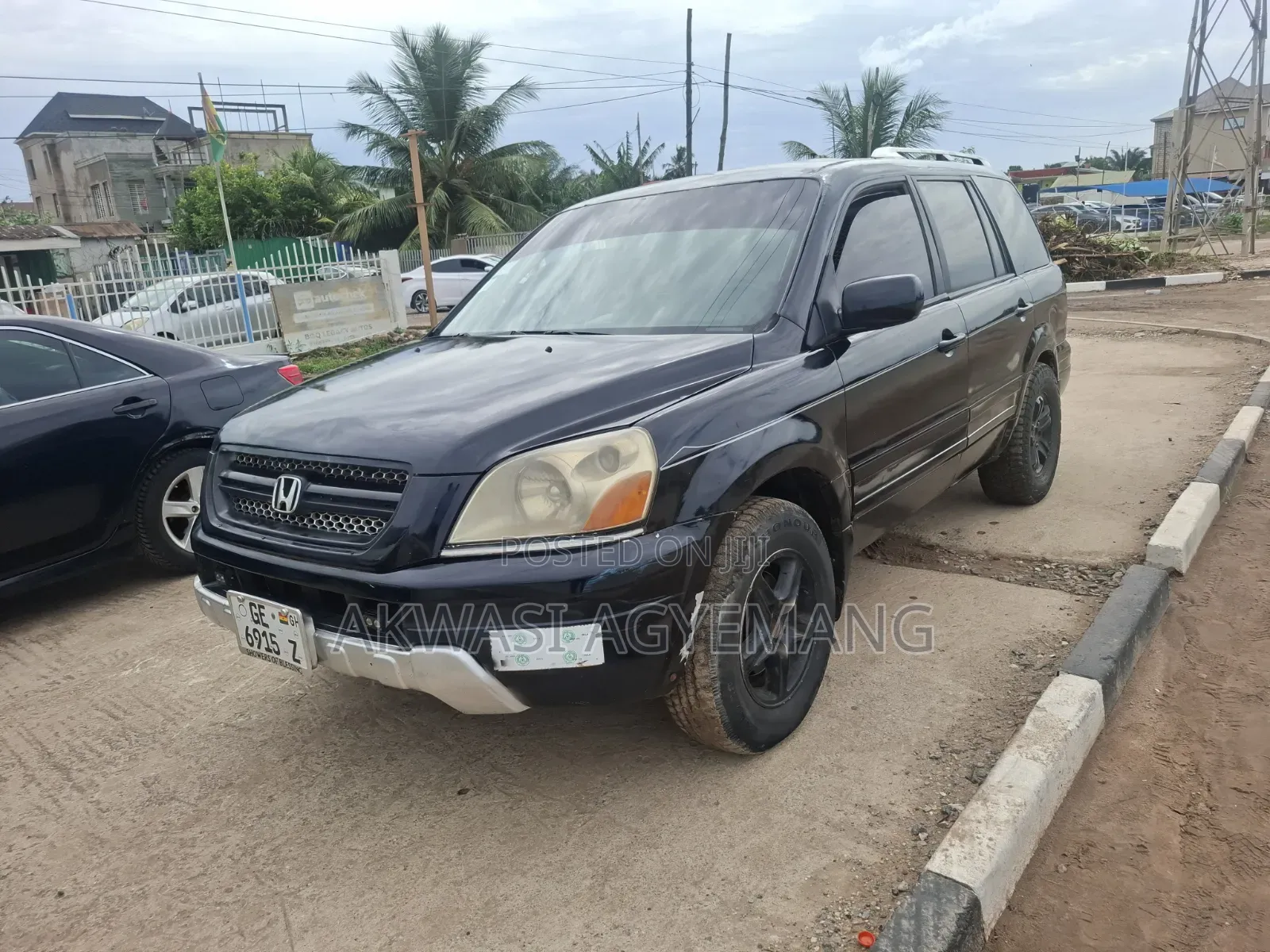 Honda Pilot EX 4x4 (3.5L 6cyl 5A) 2004 Black