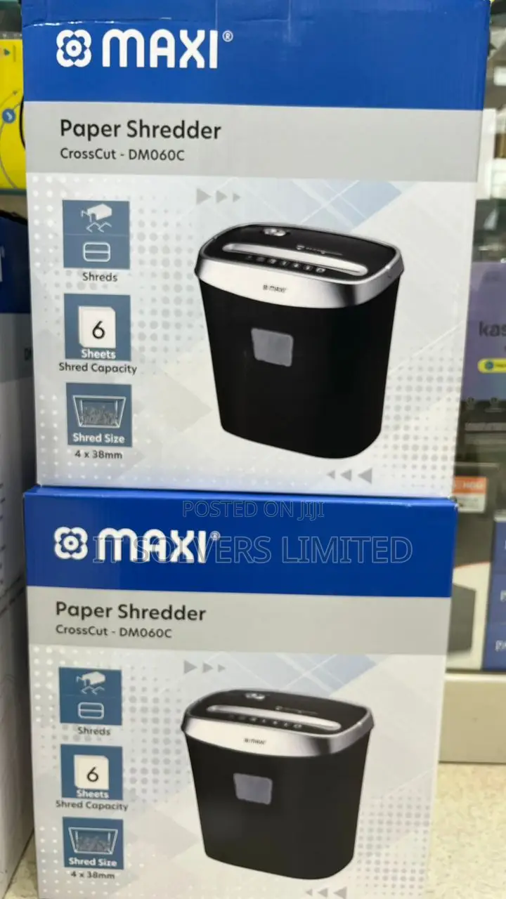 Maxi Cross Cut Shredder 060c 6 Sheets