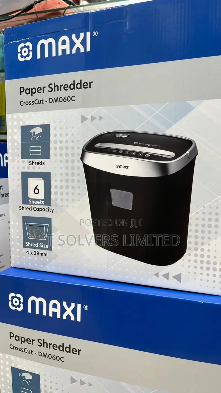 Maxi Cross Cut Shredder 060c 6 Sheets