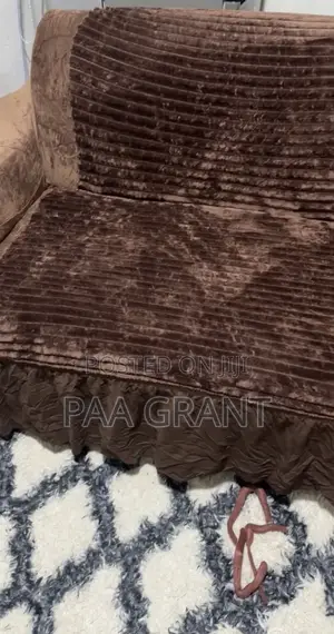 Warm and Cozy Fluffy Velvet 100% Cotton Sofa Skirt Cover(Sold as a Set