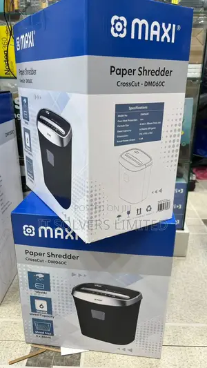 Maxi Cross Cut Shredder 060c 6 Sheets