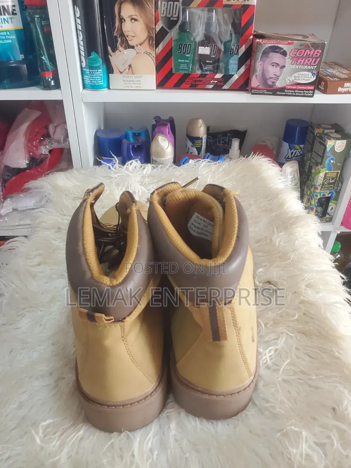 Rocawear Leather Boots Us Size 10
