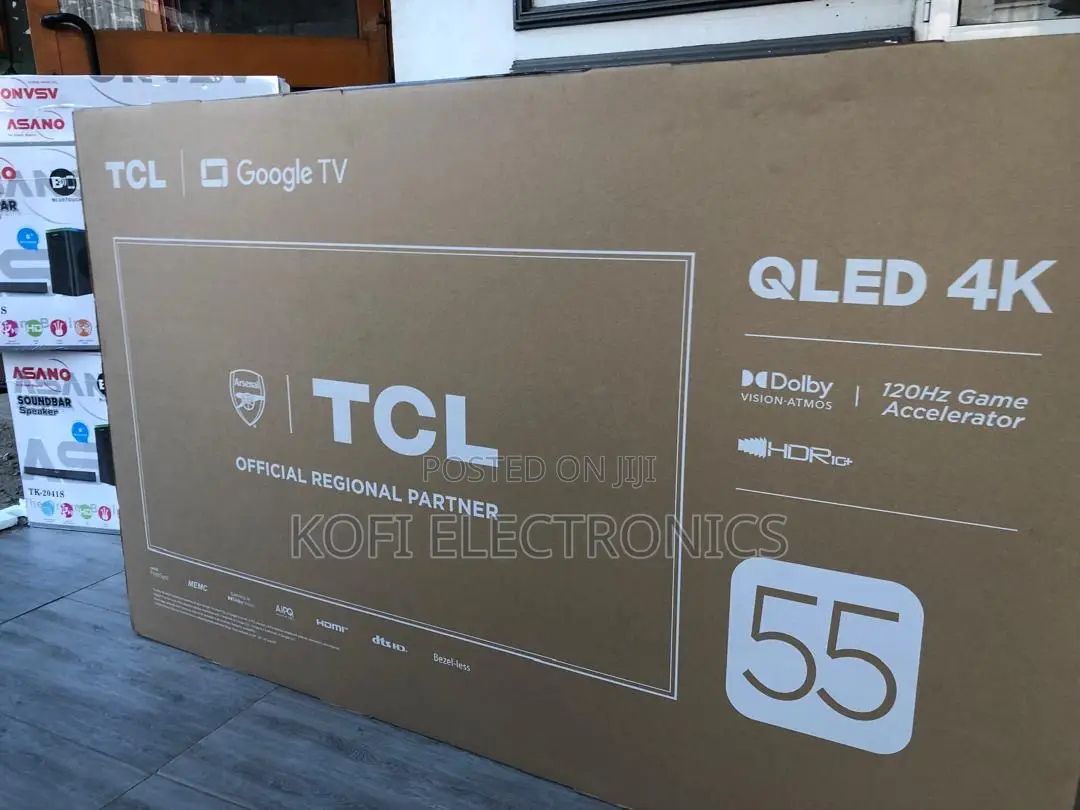 TCL 55” Qled Tv Smart Streaming Made Easy