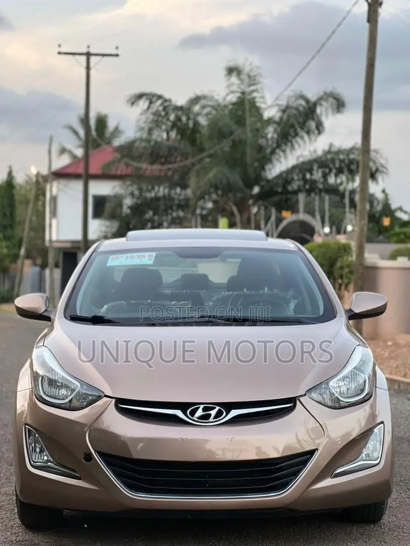 Hyundai Elantra Limited 4dr Sedan (1.8L 4cyl 6A) 2015 Brown