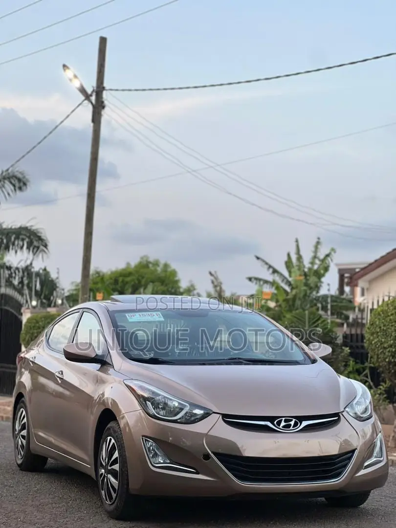 Hyundai Elantra Limited 4dr Sedan (1.8L 4cyl 6A) 2015 Brown