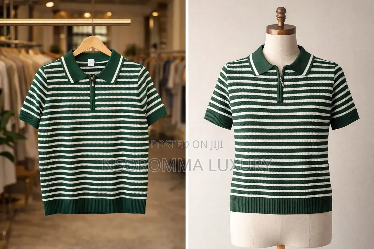 Quarta Strip Zip Nitted Shirt