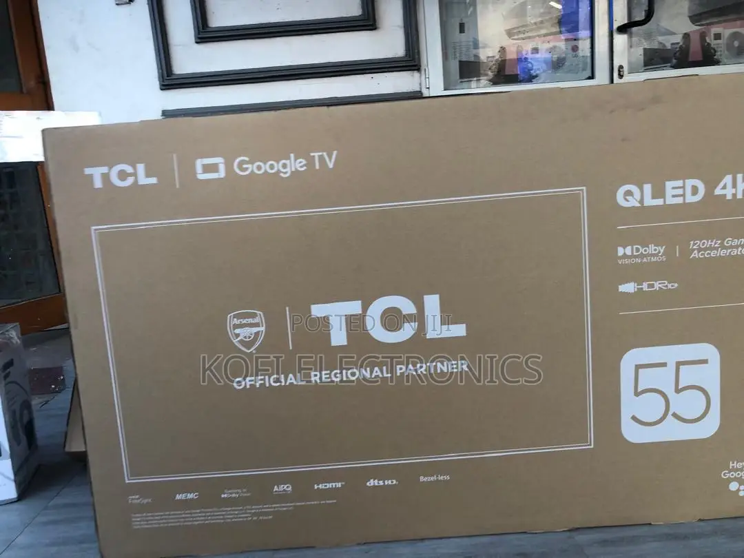 TCL 55-Inch Smart Tv Reliable Performance Elegant Design