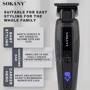 Sokany Sk-16075 Professional Cordless Hair Clipper