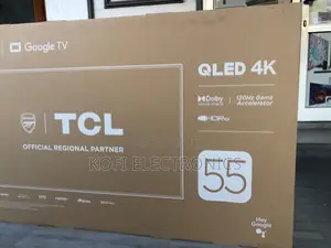TCL 55” Qled Smart Tv Smooth Viewing Advanced Technology