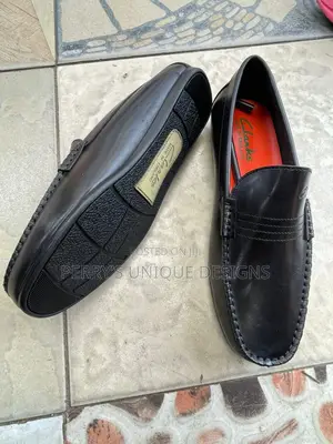 Classic Comfort Leather Loafers - Black Size 39-47