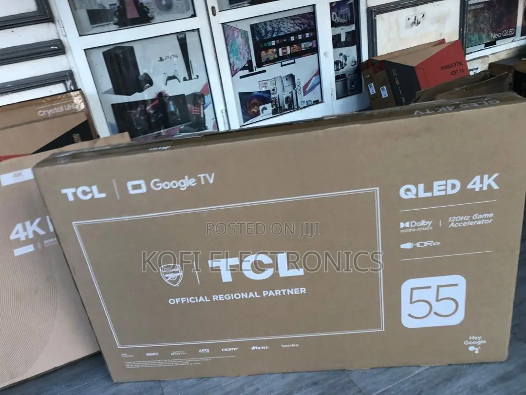 TCL 55-Inch Uhd Qled Television Perfect for Movies Gaming
