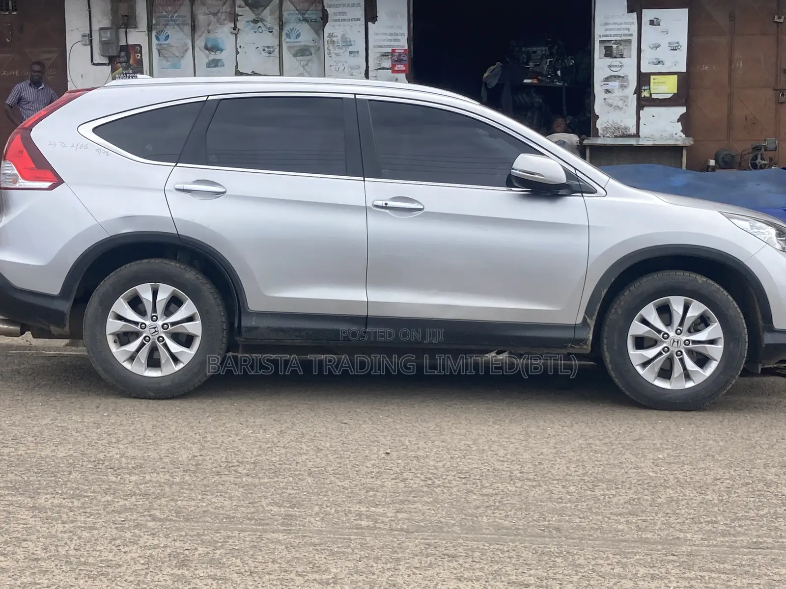 Honda CR-V EX-L 4dr SUV w/Rear Entertainment (2.4L 4cyl 5A) 2014 Silver
